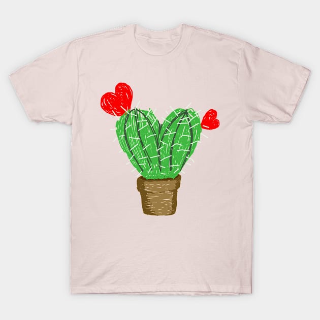 Loving Cactus T-Shirt by Orloff-Tees